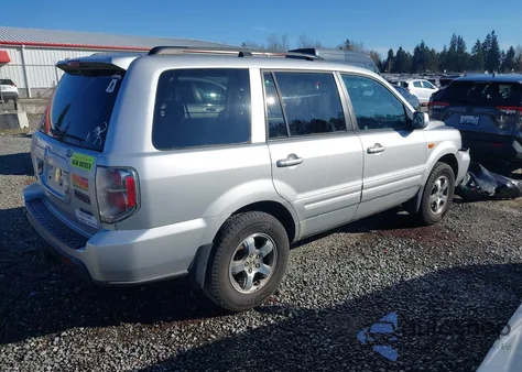 2006 Honda Pilot Ex from USA, damaged, VIN 2HKYF18496H524497
